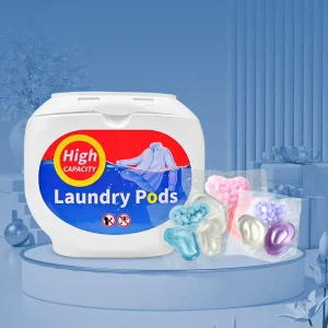 OEM Machine Washing Pods Liquid Laundry Detergent Hand Wash Powder Detergent Lavender Capsules