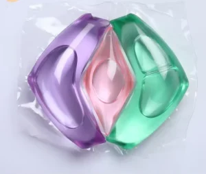OEM ODM 25g Disposable Eco Friendly Laundry Detergent Pods Gel Capsules for Apparel Biodegradable