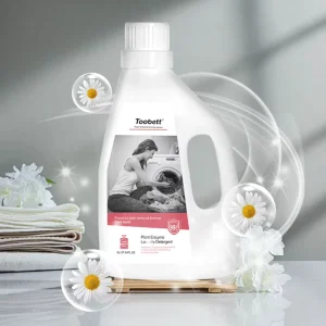 OEM ODM Custom Branded 2L Mild Liquid Laundry Detergent 5% 15% for Ingredients Effective for Removing Stubborn Stains Made