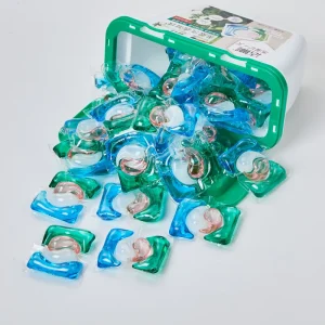 Viên giặt đa năng OEM ODM Bốn trong Một, viên giặt mạnh mẽ, viên giặt hiệu quả đa tác dụng