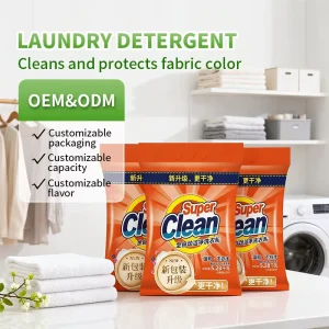 OEM ODM High Efficiency Mild Eco Friendly Natural Fragrance Laundry Detergent Powder 5.28kg 80% for Ingredients Deep Cleaning