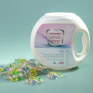 OEM ODM Laundry Pods 5 In 1 Environmental Protection Cleaning Products Laundry Beads Stain Removal Laundry Capsule Pods