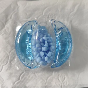 OEM ODM Olive 3 Chamber Laundry Capsules with Scent Boosters Odor Removal Laundry Gel Ball