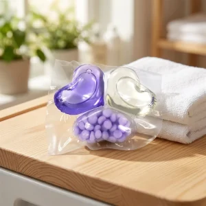 OEM ODM Plastic Free Laundry Pods with Scent Beads Custom Private Label Washing Detergent Pods Bulk Laundry Detergent Capsules