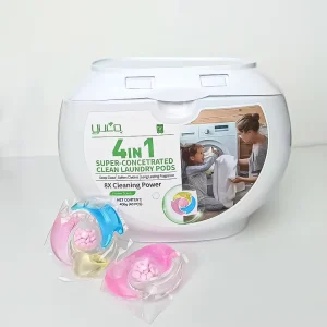 OEM Private Label Color Protector Laundry Washing Pods Capsules Hypoallergenic Stain Removal Laundry Capsules Condensate Beads