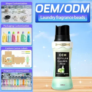 OEM Private Label Eco-Friendly Apparel Laundry Fragrance Beads Mixed Fruit Flavor Super Absorbent Long Lasting Scent Booster