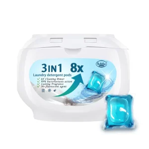 Oem Custom Laundry Detergent Pods 3 in 1 Laundry Detergent Concentrate Laundry Gel Pods