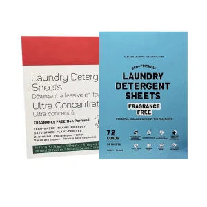 Organic Laundry Detergent Sheet Solid Shape for Apparels