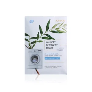Plant based Organic Dissolvable Eco Friendly Laundry Detergent Sheets