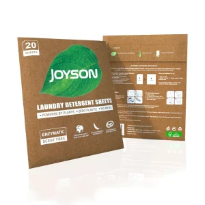 Plant based Organic Dissolvable Eco Friendly Scented Laundry Detergent Sheets