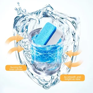 Powerful Disposable Bathroom Use Washing Machine Detergent Cleaner Tablets with Fresh Scent and Capsule Packaging