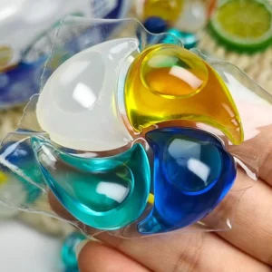 Private Label 15g Concentrated 4 in 1 Deep Cleaning Long Lasting Laundry Capsules Washing Pods
