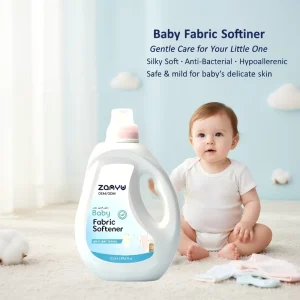 Private Label 2 Liter Eco Friendly Natural Plant Based Fabric Softener 50% 80% Active Ingredients for Baby Clothes Lavender