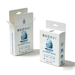 Private Label FSC MSDS Plastic Free Washing Soap Detergent Strips Eco Friendly Laundry Detergent Sheets