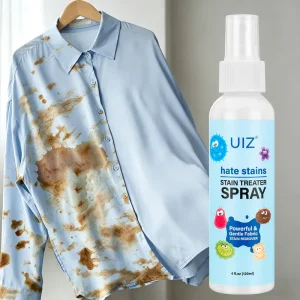 Private Label Fabric Stain Remover Spray Oil Spot Cleaner Multi Purpose Fast Effective Stain Treater Spray for Clothes