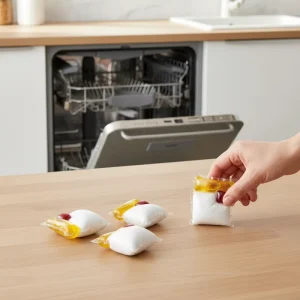 Private Label High Power Dishwasher Powder Pods