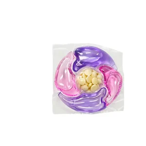 Pure Single Drie Cavity 10g Zak Wegwerp Wasmiddel Pods Zacht Mild Niet Irriterend Vloeibaar Kleding Schoon Was Actief