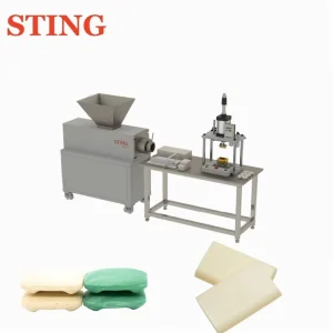 Saponification Bar Bathing Soap Making Machine Fully Automatic High Productivity Small Line Production Small Business