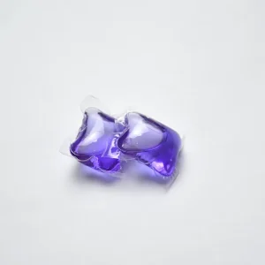 Stocked Factory 10 Grams Laundry Detergent Capsules Eco Friendly Strong Cleaning Power Lavender Fragrance Laundry Pods