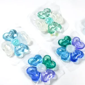 Super Concentrated High Efficiency 5 in 1 Liquid Laundry Detergent Pods for Automatic Machine Washing