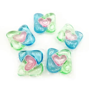 Travel Size Laundry Capsules for Gym Clothes and Sportswear As Both Detergent and Softener