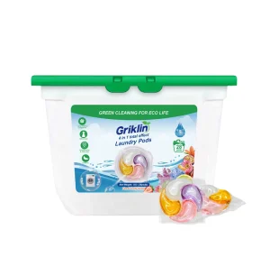 Ultra-concentrated Laundry Pods 4 in 1 Stain-fighting Chinese Laundry Detergent Capsules Luxury Scented Washing Pod