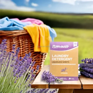Washing Laundry Paper Sheets Laundry Detergent Strips Eco Friendly Laundry Detergent Sheets Paper