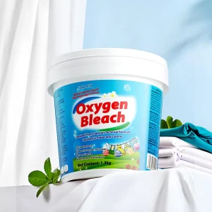 White Color Eco Friendly Clothes Fast Yellowing Removal Strong Stain Remover Fragrance Laundry Powder 80% Active Ingredients