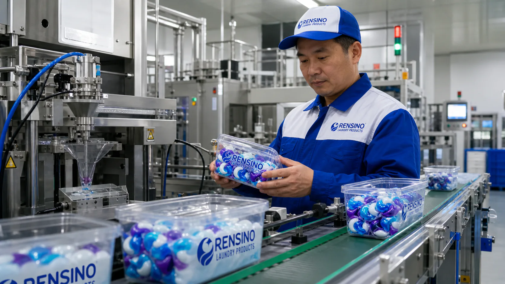 Detergent Pods Production