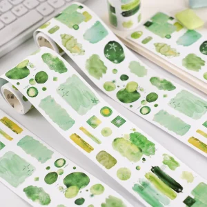 1 Roll of Tape Dye Collection Series Watercolor Blending Journal Decoration Base Materials