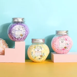 100g Microcapsule Refreshing Fragrance Granules Three Color Long Lasting Scent Beads Beads Fragrance Enhancing Antibacterial