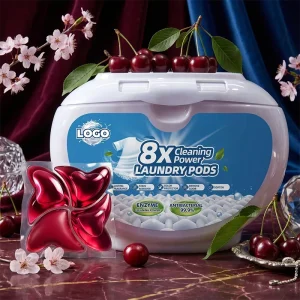 22g Premium Perfume Laundry Pods 8X Deep Clean Softener Lock Color No Fluorescent Underwear Intimate Apparel