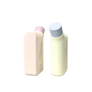 250ml HDPE Square Bottle for Laundry Detergent and Body Wash Empty Plastic Container