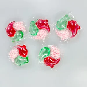 3 in 1 Concentrated Formula Laundry Pods Effective Stain Removal Fabric Softening Washing Pods