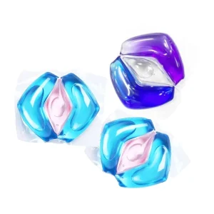 3 in 1 Laundry Pods 15g X 60pcs Friendly Detergent Liquid Laundry Capsules