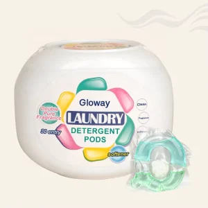 30 Count Fabric Softener 8x Cleaning Power Color Protection Washing Laundry Detergent Pods Custom Laundry Scent Capsules Pods