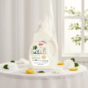 3kg Premium Camellia Scent Soft Laundry Detergent Powerful Stain Remover Equals to High Capacity Washing Powder Household