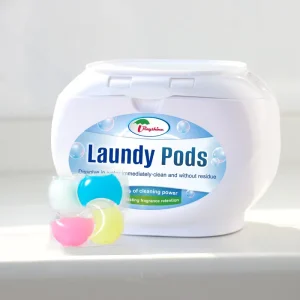 4 In 1 Laundry Pod Wash Clothes Capsule Clothes Cleaning Pods Factory In China 12 G piece