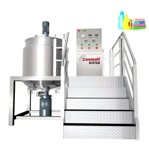 500 Liters High Shear Mixer Mud Mask Homogeneous Tank Shampoo Laundry Detergent Liquid Soap Making Machine