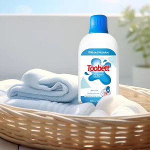 600ml Liquid Professional Grade Laundry Bleach Brightener with 0% 5% Active Ingredient for Whiter Cleaner Clothes