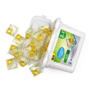 80 Pods 3 in 1 Laundry Detergent Gel Ball Capsules Disposable Pod for Bulk Washing Clothes Stand up Pouch Package