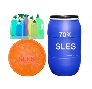 AES Detergent Shampoo Surfactant Chemical Detergent Raw Material Sodium Lauryl Sulfate SLES 70%