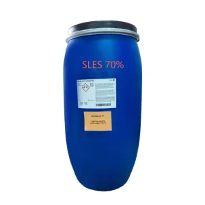 Suministro de fábrica de SLES 70, Texapon N70, LABSA, sulfato de laurilo de sodio, materiales para detergente de lavandería SLES 70%