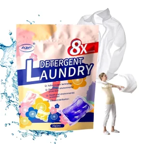 AJYF Clothes Cleaning Liquid Detergent sealed with Laundry Bead As Washing Powder Laundry Capsule Pods Laundry Detergent Pods