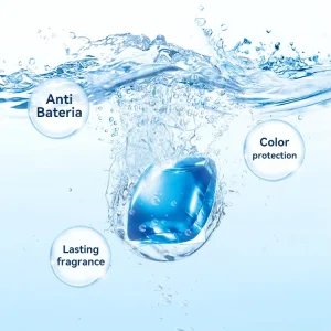 All in 1 Laundry Gel Pods High Quality Eco Friendly Low Foam Capsules OEM ODM Supported