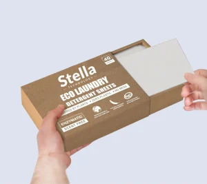 Biodegradable 40 Sheets Laundry Sheets Eco friendly Detergent Paper Super Condensed Laundry Detergent Sheets