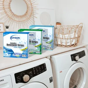 Biodegradable Laundry Detergent Paper Sheets Ocean Essential Oil Cleaning Babies Clothes