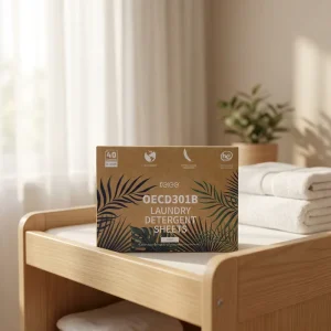 Biodegradable Laundry Detergent Sheets Bulk Eco Friendly Plant Based Scented Full Dissolved Laundry Sheets for Household