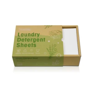 Biodegradable Tablet Gentle Decontamination Deep Cleaning Laundry Detergent Sheet