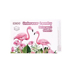 Biodegradable Underwear Laundry Detergent Tablets Cloth Laundry Detergent Strips Underwear Laundry Detergent Sheet